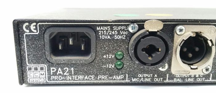 ECM Systems PA21 Pro-Interface Pre-Amp - Image 3