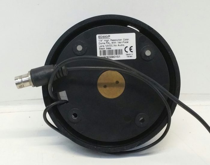 Everfocus ED300/P 1/4" High Resolution Color Dome PAL with Vari-Focal Lens 12VDC No Audio Black Base CCTV Camera - Job Lot x2 - Image 4