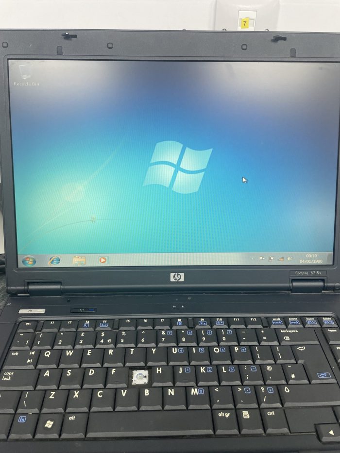 HP Compaq 6715s AMD SEMPRON 3600+ 2.00GHz 1GB RAM 80GB HD WINDOWS 7 - Image 2