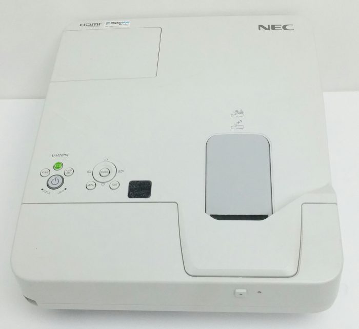Nec NP-UM280X HDMI Projector 1028 Lamp Hours Used 78% Remaining - Image 8