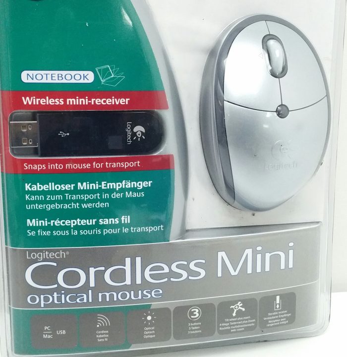 Logitech Cordless Mini Optical Mouse - Image 4