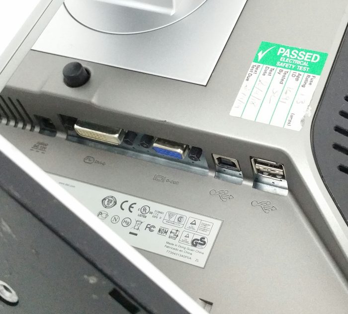 Dell 1708FPt 17" VGA DVI-D Flat Panel Monitor - Image 5