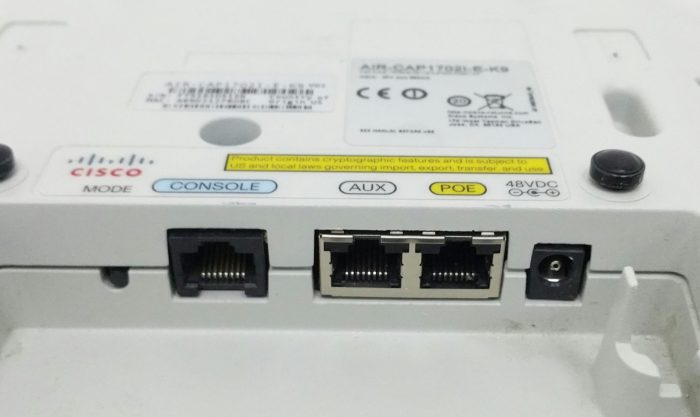 Cisco AIR-CAP1702I-E-K9 V02 Cisco Aironet 1700 Series 802.11ac Dual Band POE Access Point - Image 5
