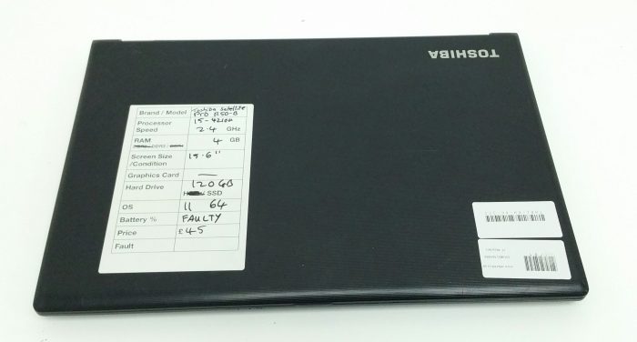 Toshiba Satellite Pro R50-B-12N i5-4210u 2.4GHz 4GB Ram 120GB SSD Windows 11 64 - Image 5