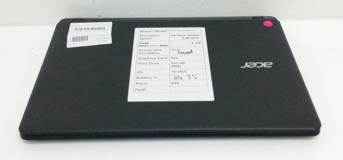 Acer Aspire MS2393 ES1-311 Series Pentium N3540 2.66GHz 2GB Ram 500GB HDD Windows 10 64 - Image 6