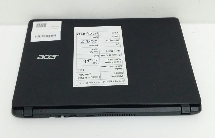Acer Aspire MS2393 ES1-311 Series Pentium N3540 2.66GHz 2GB Ram 500GB HDD Windows 10 64 - Image 5