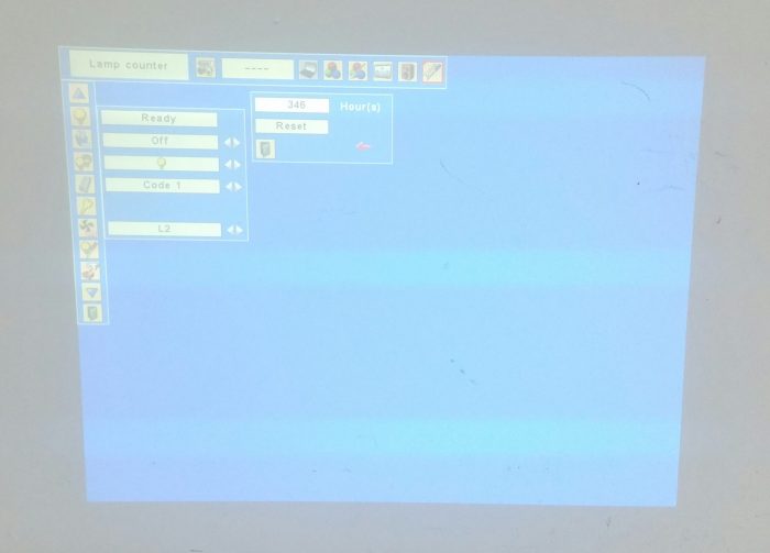Sanyo PLC-XU78 ProxtraX Multiverse VGA Projector w 346 Lamp Hours Used - Image 10