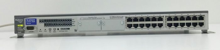 HP Procurve 2524 J4813A 10/100Base-T Ports 24 Ports Network Switch - Image 2