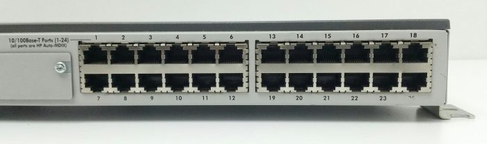 HP Procurve 2524 J4813A 10/100Base-T Ports 24 Ports Network Switch - Image 7