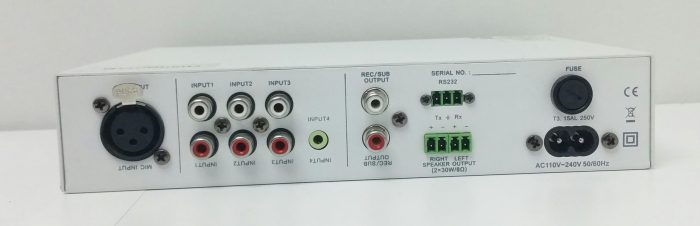 Vision Techaudio AV-1700 Amplifier 4 X Stereo Inputs - Image 5