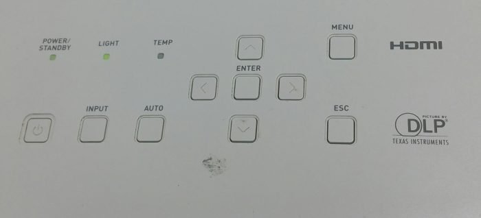 Casio XJ-M130 Data Projector with 5253 Lamp Hours Used - Image 9