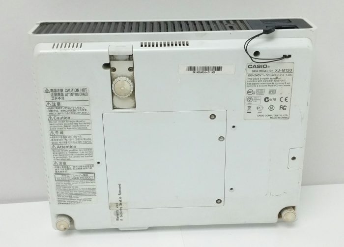 Casio XJ-M130 Data Projector with 5253 Lamp Hours Used - Image 4