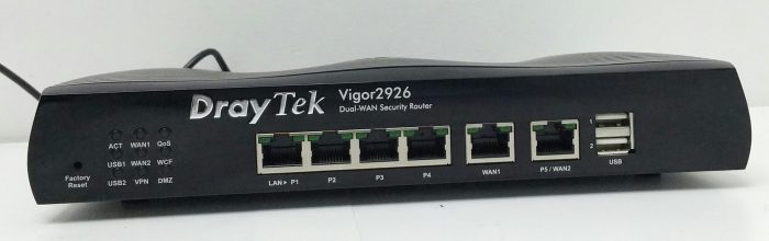 Draytek Vigor2926 Dual-Wan Security Router - Image 2