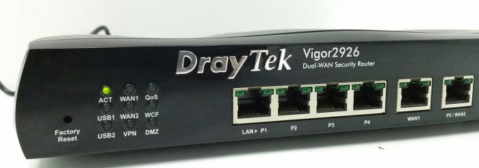 Draytek Vigor2926 Dual-Wan Security Router - Image 8