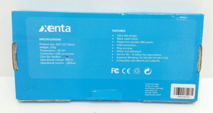 Xenta RK107 Compact Keyboard - Image 5