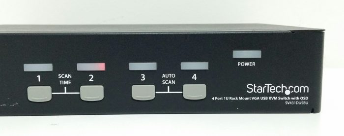 Startech.com SV431DUSBU 4 Port 1 U Rack Mount VGA USB KVM Switch With OSD - Image 6