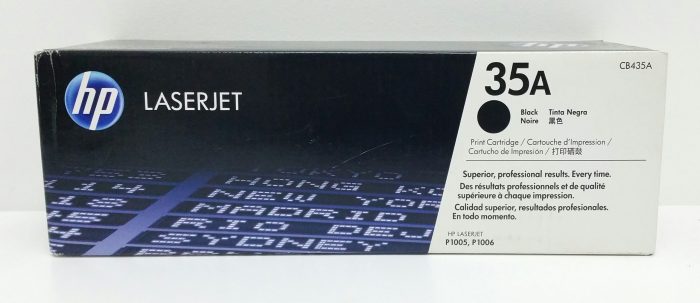 HP 35A LaserJet Print Cartridge CB435A Black - Image 2