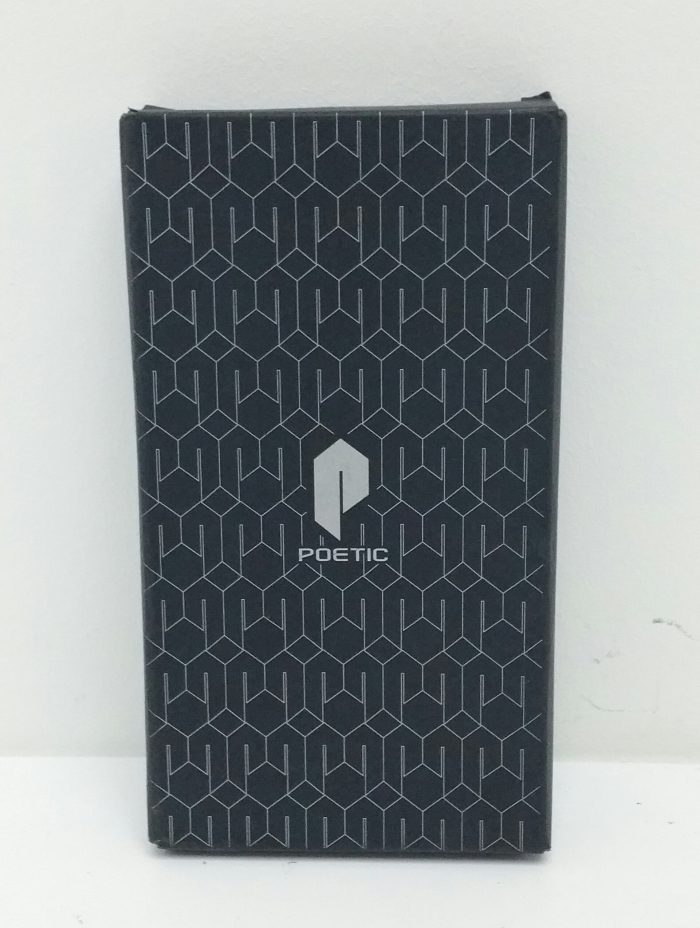 X0021ZSNEV Poetic Spartan Galaxy XCover Pro Metallic Gun Metal Phone Case - Image 2