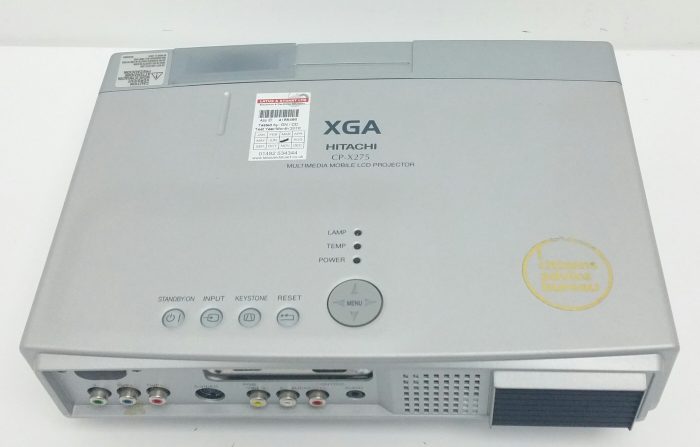 Hitachi CP-X275WAT VGA LCD Projector + Bag + Remote - Image 6