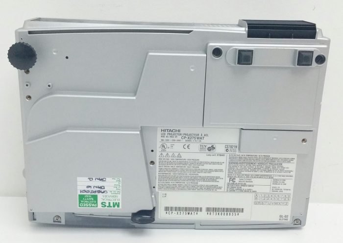 Hitachi CP-X275WAT VGA LCD Projector + Bag + Remote - Image 5