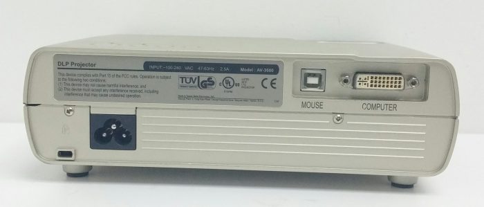 Sahara AV-3600 DLP Projector + Bag + Cable - Image 6