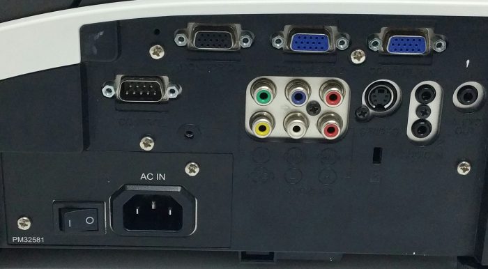Hitachi ED-A101 3LCD Projector 2413 Lamp Hours Used - Image 5