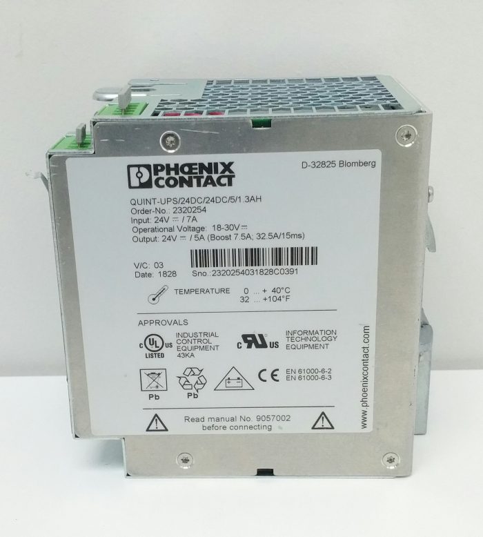 Phoenix Contact Quint-ups 24v DC 3ah D-32825 - Image 2
