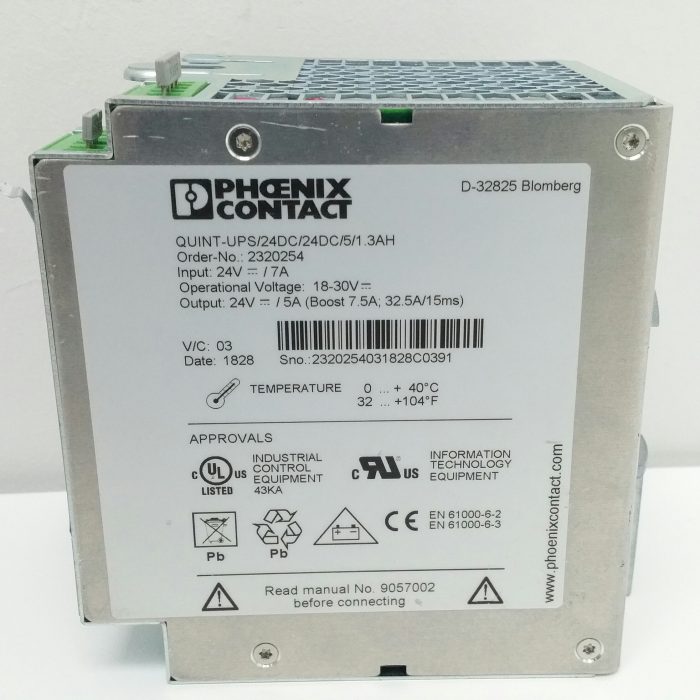 Phoenix Contact Quint-ups 24v DC 3ah D-32825 - Image 3