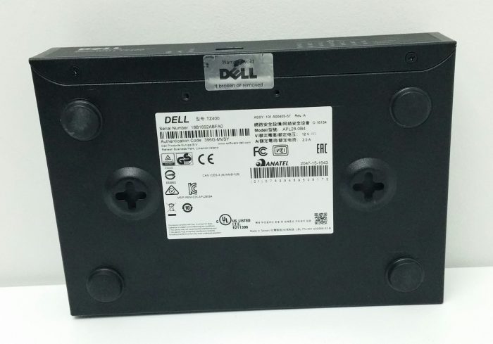 Dell SonicWALL TZ400 APL28-0B4 Network Security Firewall Appliance - Image 4