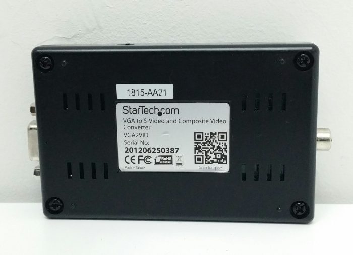 Startech.com VGA2VID VGA to Composite & S Video Converter - Image 4