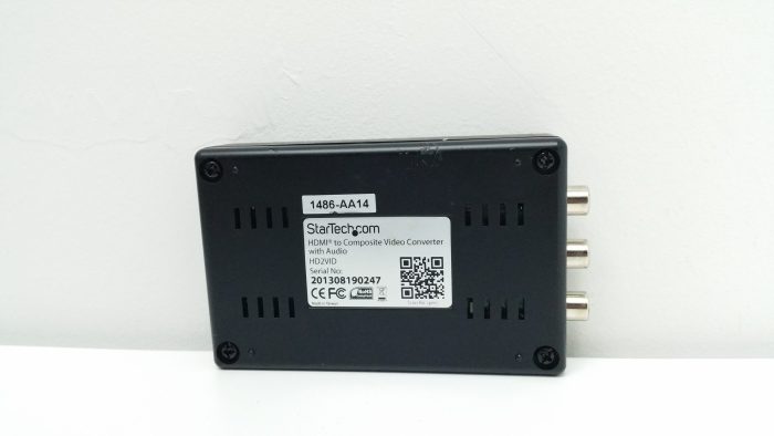 Startech.com HD2VID HDMI To Composite Video Converter With Audio - Image 5