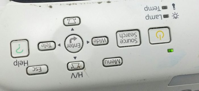 Epson EB-470 H456B LCD Projector 2497 Lamp Hours Used - Image 9