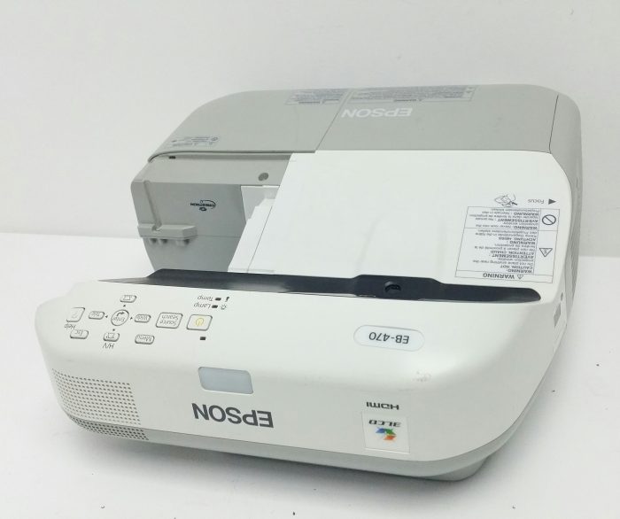 Epson EB-470 LCD Projector 2647 Lamp Hours Used H456B - Image 8