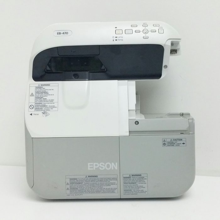 Epson EB-470 LCD Projector 431 Lamp Hours Used H456B - Image 8