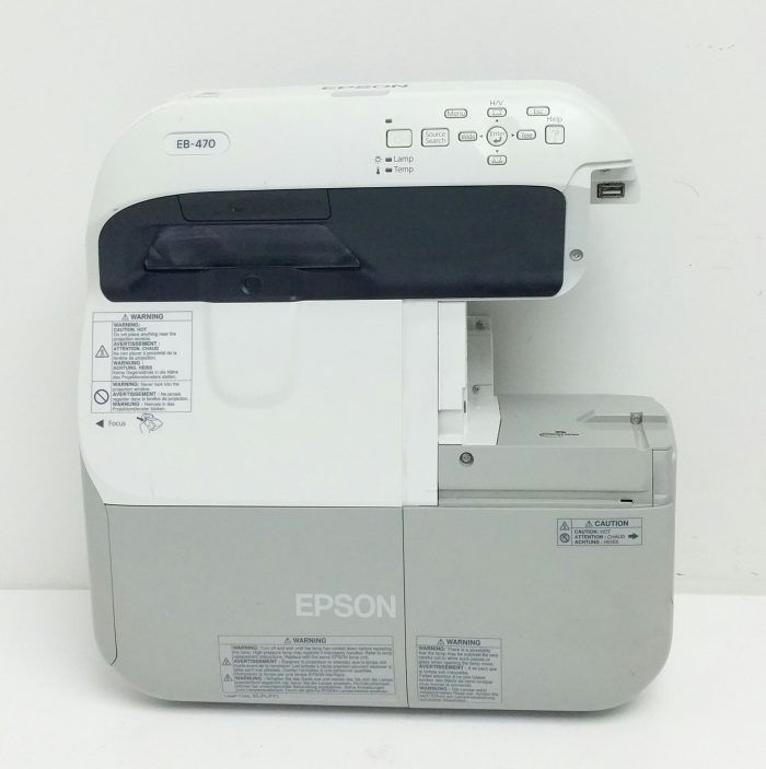 Epson EB-470 LCD Projector 2864 Lamp Hours Used H456B - Image 9