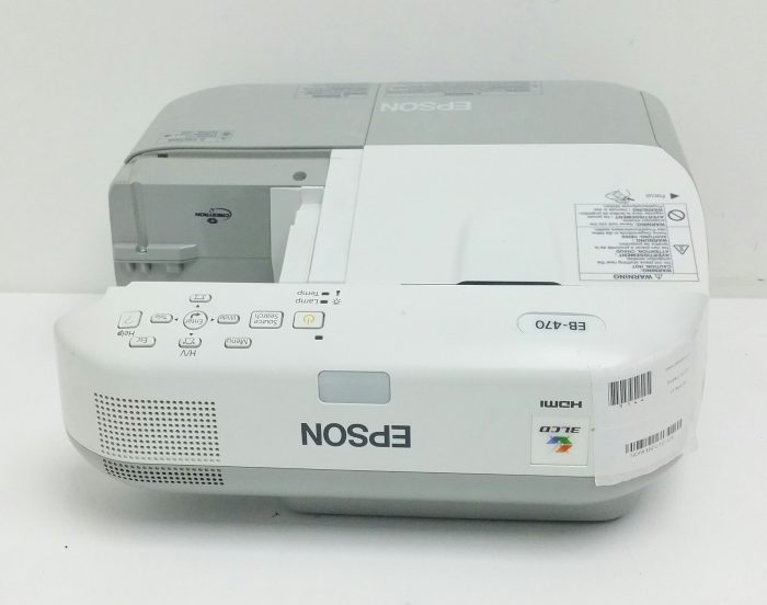 Epson EB-470 LCD Projector 1568 Lamp Hours Used H456B - Image 8