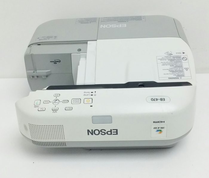 Epson EB-470 LCD Projector 2038 Lamp Hours Used H456B - Image 8