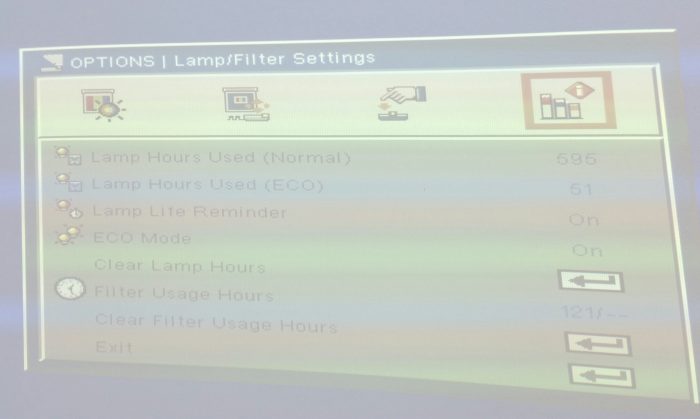 Nec U250X NP-U250X HDMI VGA DLP Projector 646 Lamp Hours Used - Image 2
