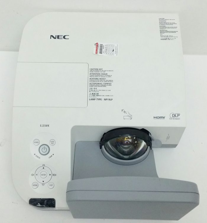 Nec U250X NP-U250X HDMI VGA DLP Projector 646 Lamp Hours Used - Image 7