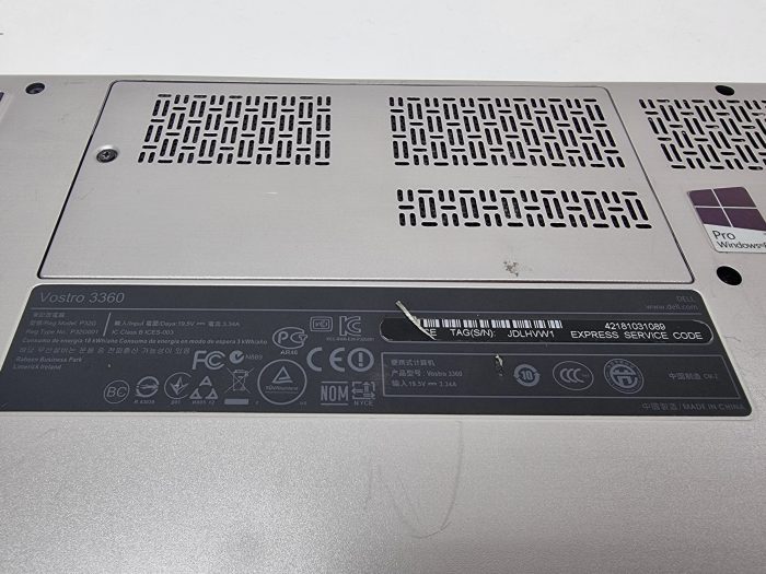 DELL Vostro 3360 - No Storage - No RAM - No OS - i3-3227U - Image 9