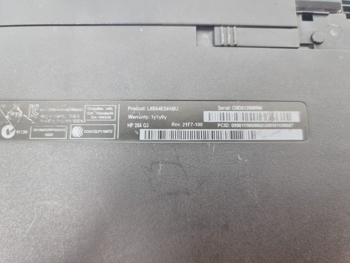 HD 255 G3 - AMD A4-5000 - 4GB RAM - 1TB HDD - Windows 10 Pro - Image 10