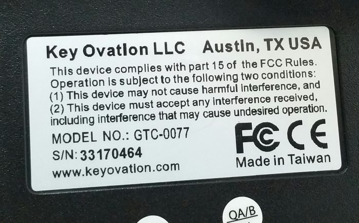 Gold Touch GTC-0077 USB Numbers Keypad - Image 3