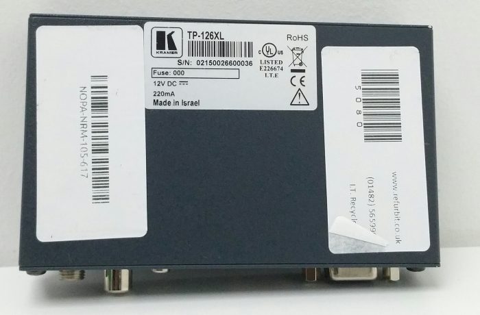 Kramer Tools TP-126XL UXGA/ Audio/ Data Line Receiver - Image 3
