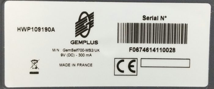 Gemplus GCR700-MS2 Multiapplication Reader - Image 3