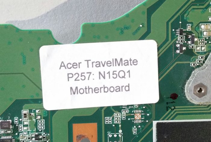 Acer TravelMate P257 N15Q1 Laptop Motherboard - Image 3