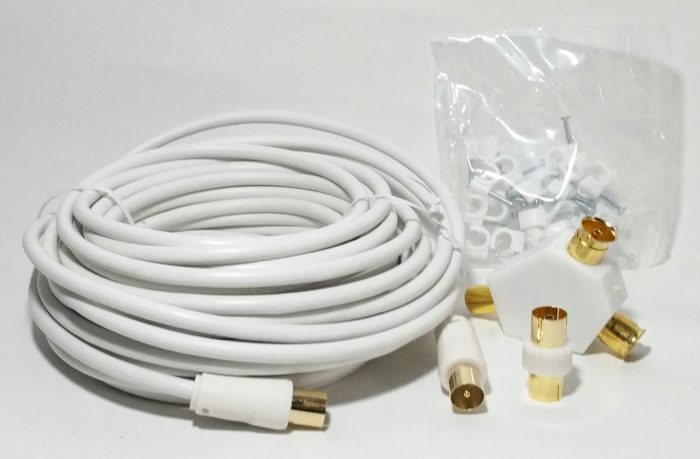Logik LIOAERK15 10M Aerial Cable Kit - Image 2