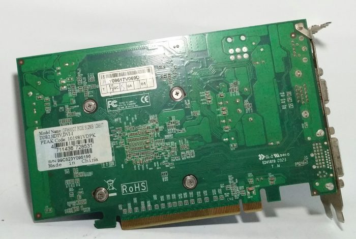 Nvidia GF9600GT PCIE 512MB 128BIT DDR2 HDTV DVI Graphics Card - Image 4