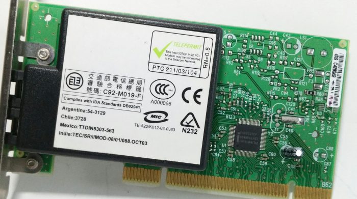 C92-M019-F PCI Modem Card - Image 6