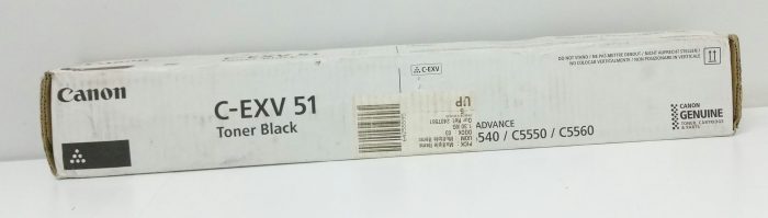 Canon C-EXV51 Black Toner Cartridge - Image 2