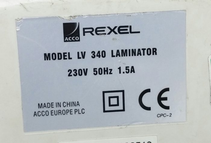 Rexel LV340 Laminator - Image 3
